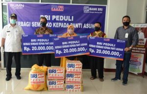 Sambut Idul Fitri, BRI Berbagi Sembako ke Panti Asuhan di Kota Kupang