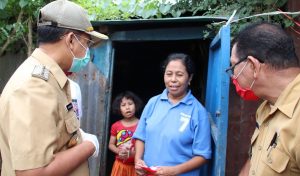 Walikota Kupang,Kunjungi Rumah Tidak Layak Huni Janda Lansia