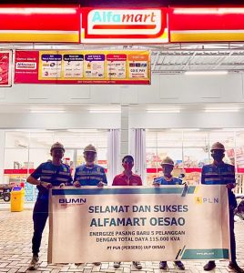 PLN ULP Oesao Lakukan  Energize Pasang Baru  Bagi Pelanggan Potensial Bisnis & Industri