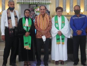 Walikota Kupang Hadiri Acara Perhadapan Serah Terima Ketua Majelis Jemaat Moria Liliba