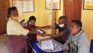 Pemdes Nabutaek Salurkan BLT Tahap I, Fase II Bagi 92 KK