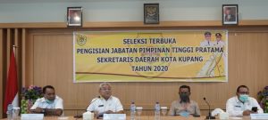 Pemkot Gelar Seleksi Terbuka Pimpinan Tinggi Pratama  Sekda Kota Kupang