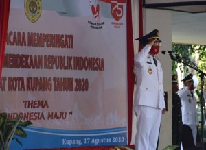 Rayakan HUT RI Ke-75, Pemkot Kupang Gelar Upacara Dengan Protokol Kesehatan