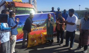Dinsos Provinsi  Siap Distribusikan     Beras    141 Ton Tahap I  kepada  22  Kabupaten  Bagi  Warga  Terdampak Covid 1-9.