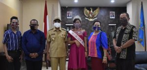 Finalis Puteri Cilik 2020 Minta Restu Wali Kota Kupang
