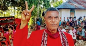 Rudolfus  Edmundus Berek Optimis SBS-WT Mendapat Dukungan Besar   Di Kecamatan Io Kufeu