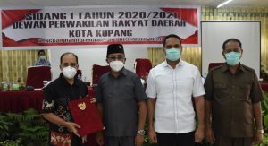 Pemerintah dan DPRD Kota Kupang Resmi Tetapkan APBD 2021