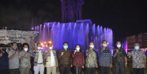 Pemprov NTT Apresiasi Kerja Keras Pemerintah Kota Kupang  Hadirkan Air Mancur di Bundaran Tirosa