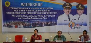 Perkuat Kapasitas SDM Aparatur,Prokompin Setda Kota Kupang Gelar Workshop