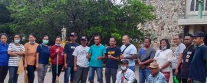 Jelang Paskah 2021,DPC  PKB TTU Gotong Royong Bersihkan 6 Tempat Ibadah