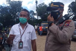 Penutupan   Pintu  Jalur Masuk  Proyek Bendungan  Manikin  Diselesaikan Sesuai Ketentuan Yang Berlaku.