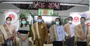 Motif Bunga Sepe Jadi Motif Tenunan Khas  Kota Kupang