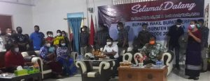 Pemda Malaka & Tim pendukung  Sangat Antusias Menyambut Menyambut Kedatangan Bupati Malaka Terpilih  Dr.Simon Nahak