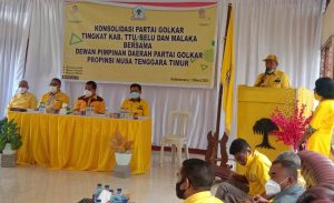 Perkuat Konsolidasi  Partai, DPD  Golkar  NTT  Gelar Rakor Bersama Pengurus Parpol Tiga Kabupaten