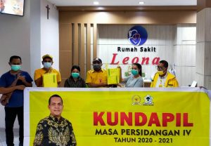 Tingkatan Layanan Kesehatan, Wakil Ketua Komisi IX DPR RI   Serahkan  Bantuan 100 Unit  Alat  Repit Test Antigen Bagi  Rs.Leona Kefamenanu