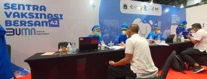 Kunci Layanan Maksimal, Petugas PLN Terima Vaksinasi Covid -19