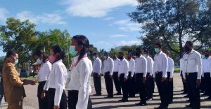 Wakil Bupati TTU,Lepas 169 PNS  Calon  Peserta Pelatihan Dasar Tingkat Kabupaten T.A.2021.