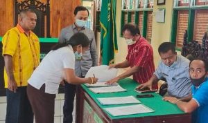 Happy End,9 Orang Tenaga Kontrak Daerah yang  Melakukan Gugatan Hukum Terhadap Pemda TTU Berakhir  Manis