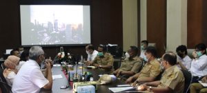 Pemkot & Tim Kementerian PUPR Bahas Persiapan  Lahan Relokasi Korban Badai Seroja