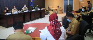 Pemkot Kupang  mengikuti Rakor  Penanganan Covid-19 yang dipimpin Mendagri
