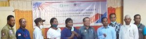 LSM  Cis  Timor Launching  Pilot Project  Penanganan Bencana Bagi Kelompok  Binaan Di Desa Motaulun.