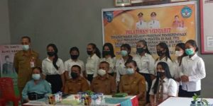 Tingkatkan Keterampilan, Dinas PKO & Kerja Sama Dengan  Dua LPM  Gelar Pelatihan Mennjahit Bagi  Orang Muda