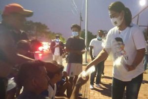 Rayakan   Harlah ke-23,DPC PKB Kota  Kupang Bagikan  600 Masker & Nasi Kotak Untuk  Anak Kurang Mampu 