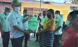 Pemda  TTU  Resmi  Launching Pelaksanaan Penyaluran Perdana Beras PPKM Bagi  20.488 KPM 