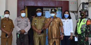  Ayo Simak Tiga Poin Penting Wawali  Saat Pantau Vaksinasi di Puskesmas Penfui 