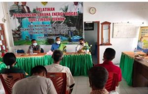 Dinas PMD Provinsi NTT Gelar  Pelatihan  Pemasangan Sarana Energi Alternatif Biogas Bagi Warga  Dafala