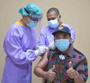 Terima Vaksin Dosis ke 2, Wali Kota Imbau Warga Jangan Takut Divaksin