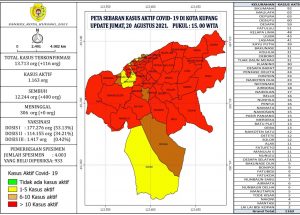 Trend  Pasien Covid Sembuh Di Kota Kupang Terus Meningkat, Simak Data Selengkapnya.