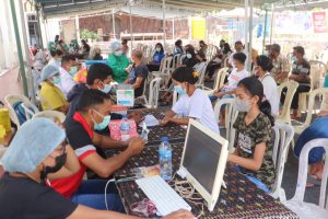 Tekan  Penyebaran Covid-19, DPD Demokrat NTT Gelar Vaksin Gratis Untuk Warga  Kota Kupang.