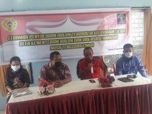 Liliba Terpilih Sebagai Sebagai Salah Satu Kelurahan Binaan Sadar Hukum KemenkumHam NTT