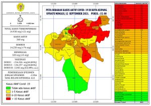 Pasien Covid-19  Sembuh di Kota Kupang Bertambah 74   Orang