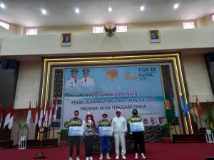 Breaking News, Pemprov NTT Berikan Sejumlah Bonus  Jutaan Rupiah  & Rumah  Bagi  Atlet Dalam Pon Papua XX Tahun 2021