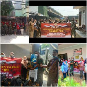 Jaga Ketahanan  Ekonomi Di Tengah  Pandemik,  Alumni Akabri 89 Bantu Paket Sembako Bagi 6 Panti Asuhan