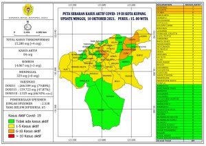 Update Terbaru, Oebobo & Oesapa Tempati Urutan Pertama Kasus Covid di Kota  Kupang
