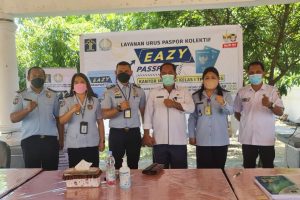 Perkuat Pelayanan Easy Parport,   Kantor Imigrasi  Kelas I TPI  Kupang Kunker Di   SBD.