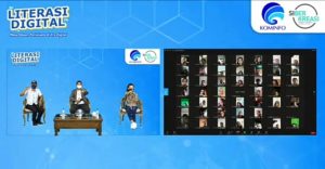 300 Peserta Antusias  Ikuti Webinar Literasi Digital Yang Diselenggarakan KEMKOMINFO di Labuan Bajo