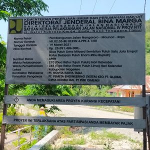 Peningkatan Jalan Trans Selatan Flores Rp 25 M Diduga Dikerjakan Tidak  Sesuai Spek