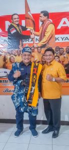 Wakil Ketua OKK   Hanura Dukung Refafi Gah  Maju Gubernur  NTT Pada  Pilkada 2024 Mendatang