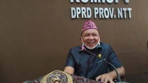 Juru Bicara Fraksi PKB DPRD  Minta Pemprov NTT Segera  Memperbaiki  Kualitas  Jalan Oenenas   Binafun, Amfoang Tengah.