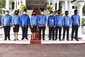 Walikota Pimpin Upacara HUT ke-50  Korpri Tingkat Kota Kupang