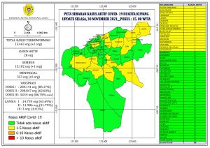 Update Terbaru, 28 Kasus    Masih Ditangani Satgas  Covid-19 Kota Kupang.