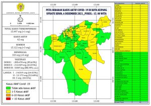 42 Kasus  Aktif Masih Ditangani   Satgas Covid-19  Kota Kupang.