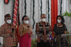 Hadiri Natal Oikumene Pemkot, Wali &  Wawali Tekankan Persaudaraan Berlandaskan Cinta Kasih kepada ASN