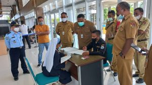 Dukung  Penanganan Covid-19,  Tim Satgas Belu Lakukan Simulasi Pengadaan Konter Khusus