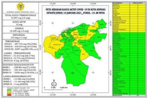 Jumlah Pasien Covid-19  Di Kota Kupang Yang Meninggal  Bertambah 1 Orang.