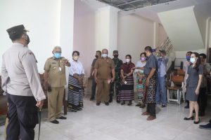 Antisipasi Lonjakan Kasus Omicron, Wawali Bersama Forkopimda Pantau RSUD  & Fasilitas Isoter